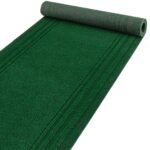 Teppichläufer Läufer Flur Teppich Sauberlaufmatte Schmutzfangteppich Grün 67cm Breit