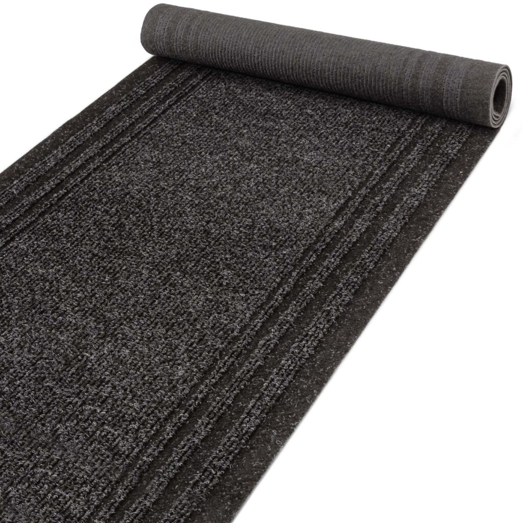 Nisorpa Teppichläufer 90 X 500 Cm – Extra Lang, Rutschfest, Waschbar Für Flur, Küche, Büro