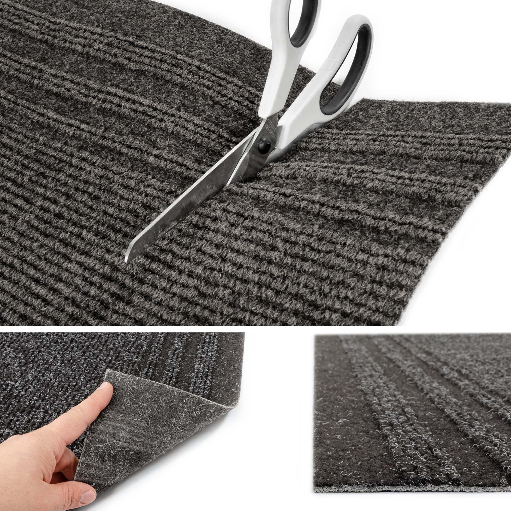 3425619_Product Läufer Flur Teppichläufer Flur Teppich Küchenläufer Anthrazit 67cm Breit