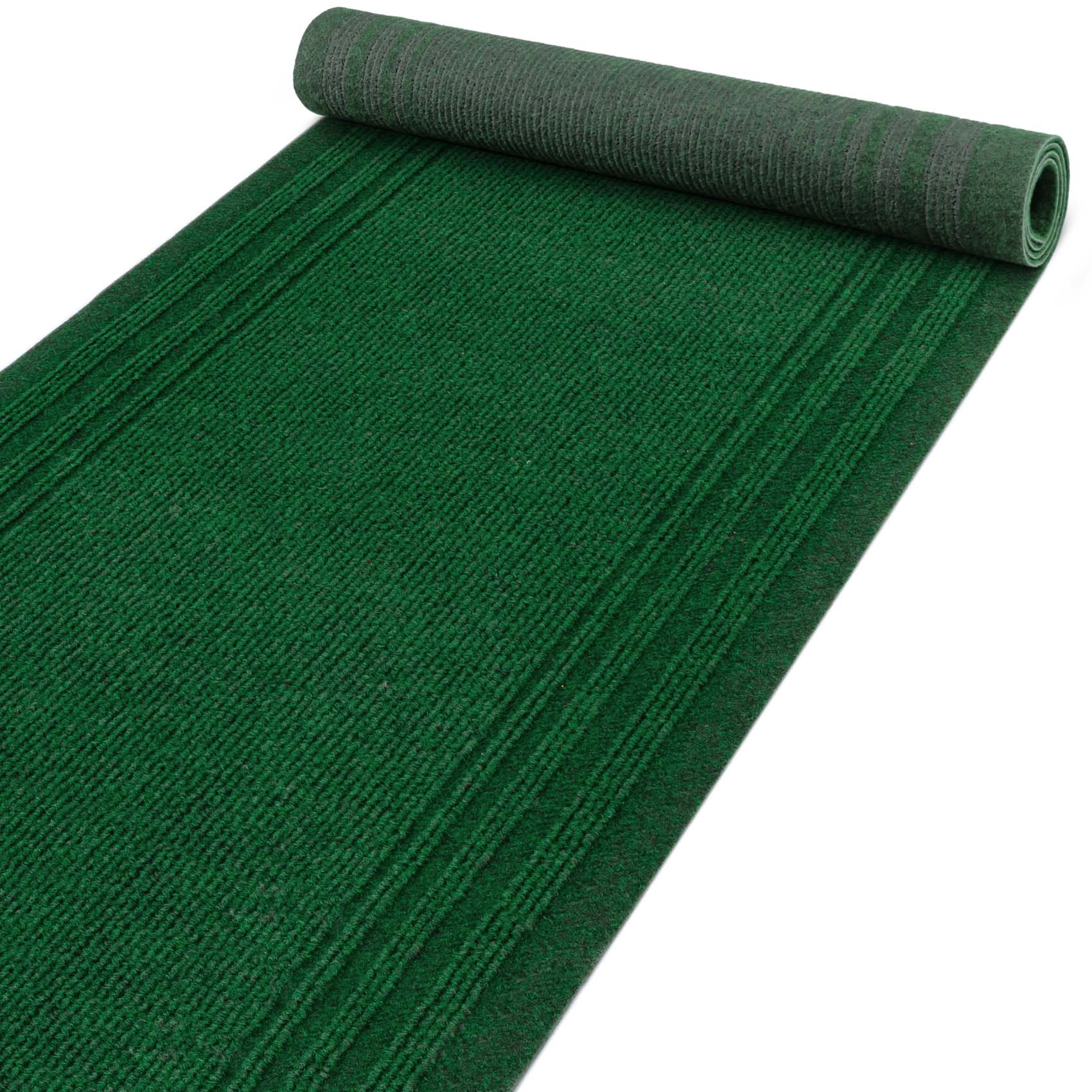 Teppichläufer Läufer Flur Teppich Sauberlaufmatte Schmutzfangteppich Grün 67cm Breit 100cm