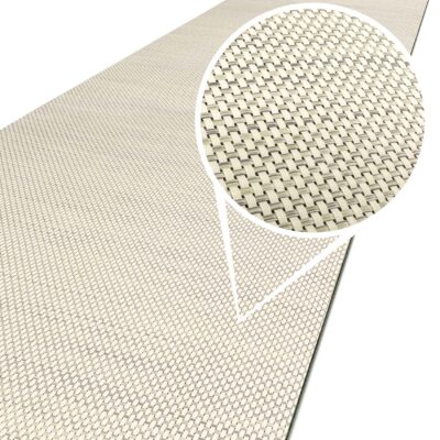 Outdoorteppich Teppichläufer Küchenläufer Rattan Tatami Flecht Gelb | 50cm Breit