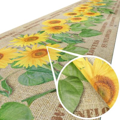 Küchenläufer Küchenteppich Läufer Flur Teppichläufer Sprinty Juta Mehrfarbig 50cm Breit