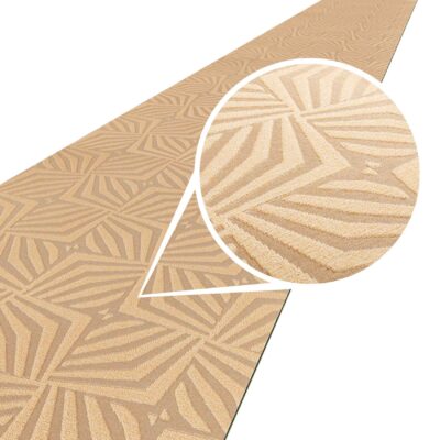 Teppichläufer Küchenteppich Flurläufer Küchenläufer Velours rutschfest waschbar Beige 50cm Breit