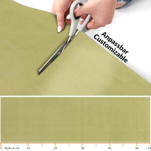 Teppichläufer Flurläufer Küchenläufer Velours Läufer Samt Velvet Grün 50cm Breit Küchenteppich