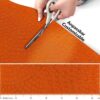 Teppichläufer Flur Läufer Küchenläufer Sauberlaufmatte Premium waschbar Davis Breite 67cm – Orange, 100x67cm