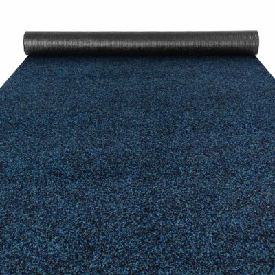 Schmutzfangteppich Sauberlaufmatte Schmutzfangmatte Flur Teppich Teppichläufer Läufer Flur POET Breite 100cm Blau