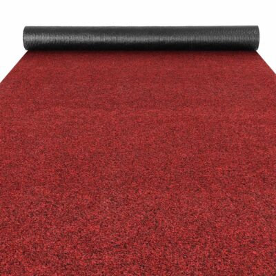 Schmutzfangteppich Rot Sauberlaufmatte Schmutzfangmatte Flur Teppich Teppichläufer Läufer Flur POET Breite 100cm