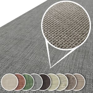 Outdoorteppich Teppichläufer Küchenläufer Rattan Tatami | 50/ 67/ 100 cm Breit
