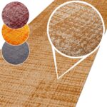 Teppichläufer Küchenläufer Läufer Küchenteppich Läufer Flur Velours rutschfest Anton