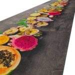 Küchenläufer Küchenteppich Läufer Flur Teppichläufer Zitrus 52cm Breite