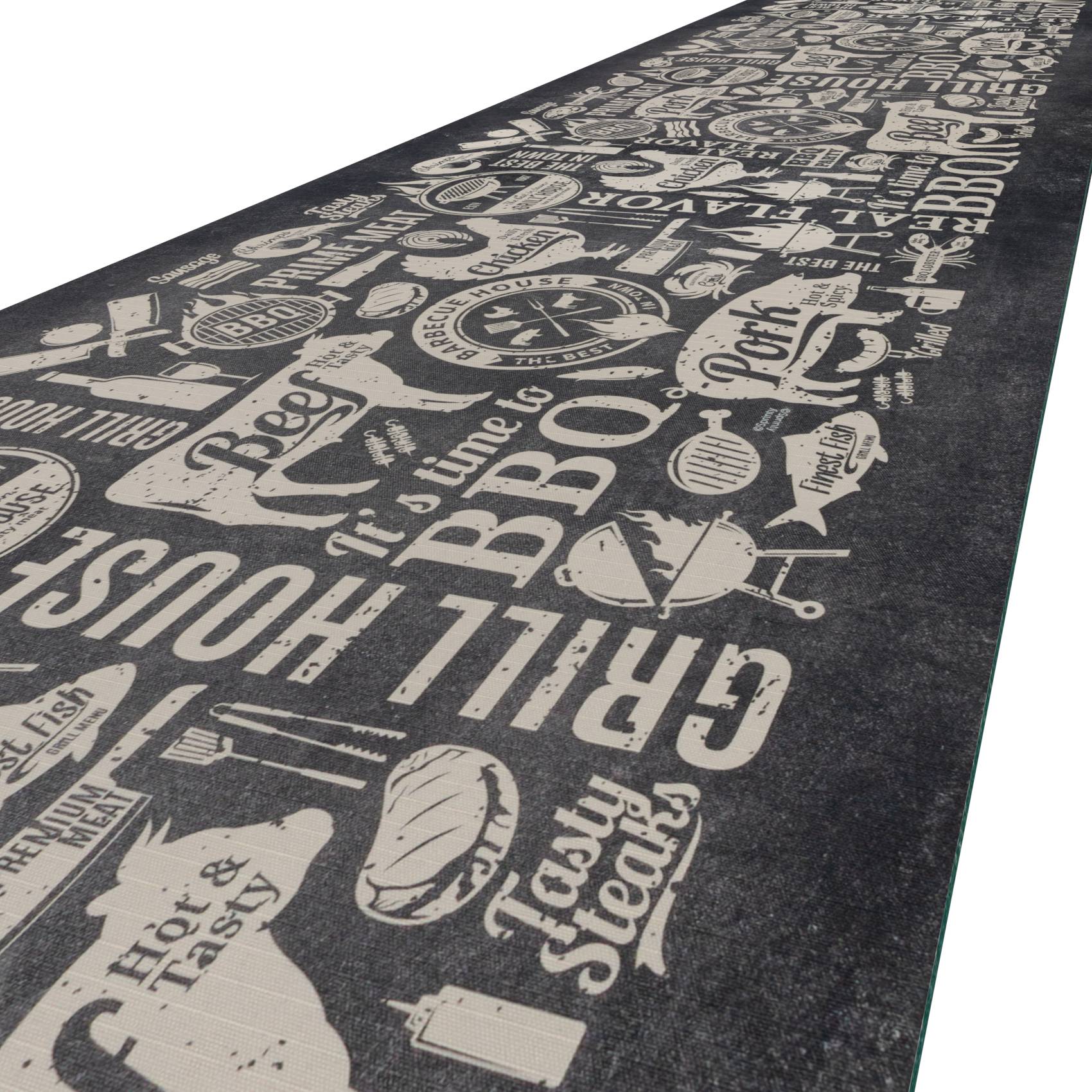 3446805_Product Küchenläufer Küchenteppich Läufer Flur Teppichläufer Sprinty Grill House 52cm Breite