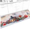 3452986_Product Küchenläufer Küchenteppich Läufer Flur Teppichläufer Sprinty Weihnachten 52cm Breite – 100x52cm