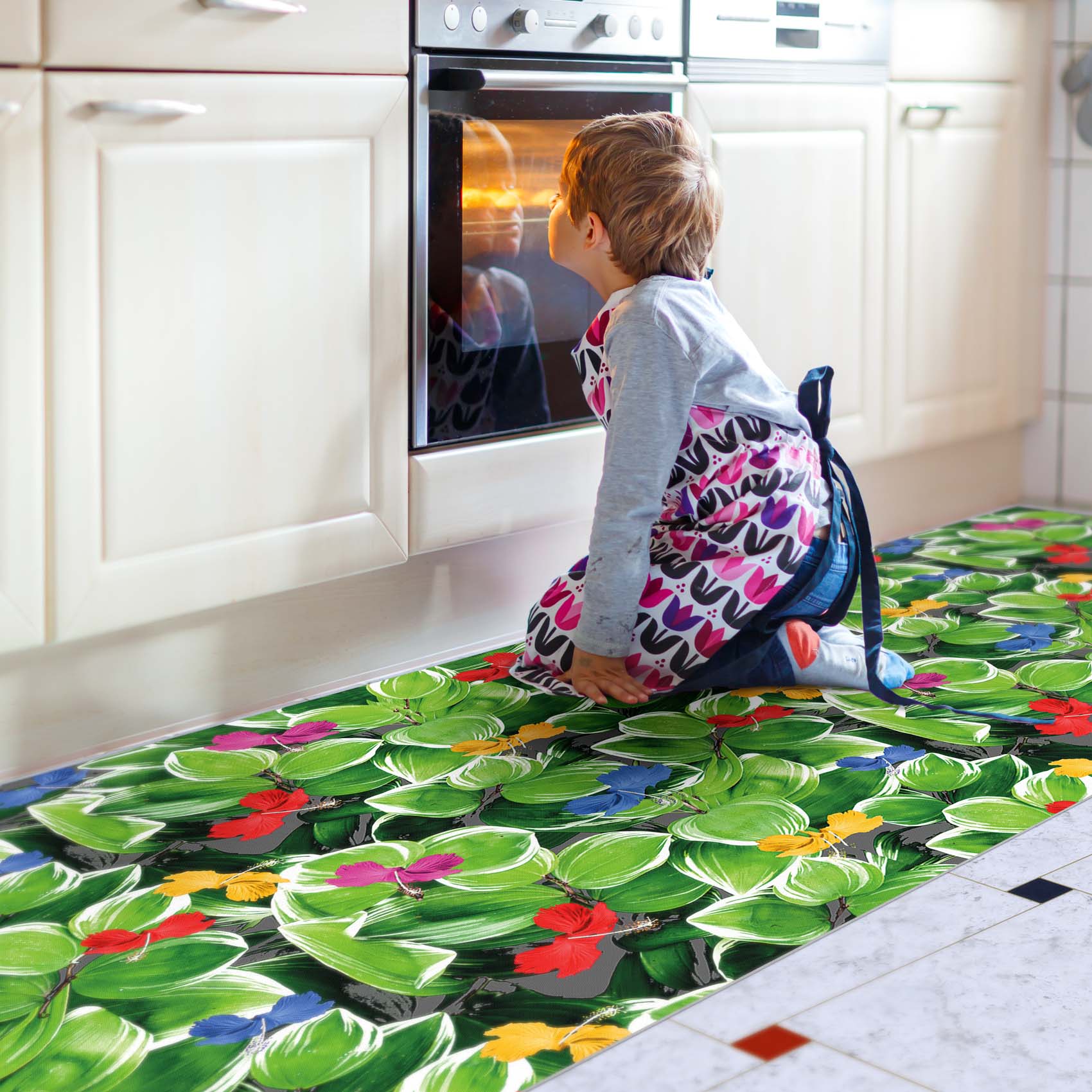 C-Users-Administrator-Desktop-2010_Mendy_MAMO-EMOMA07_15-jpg Küchenläufer Küchenteppich Läufer Flur Teppichläufer Fliesengarten Mehrfarbig 80cm Breit