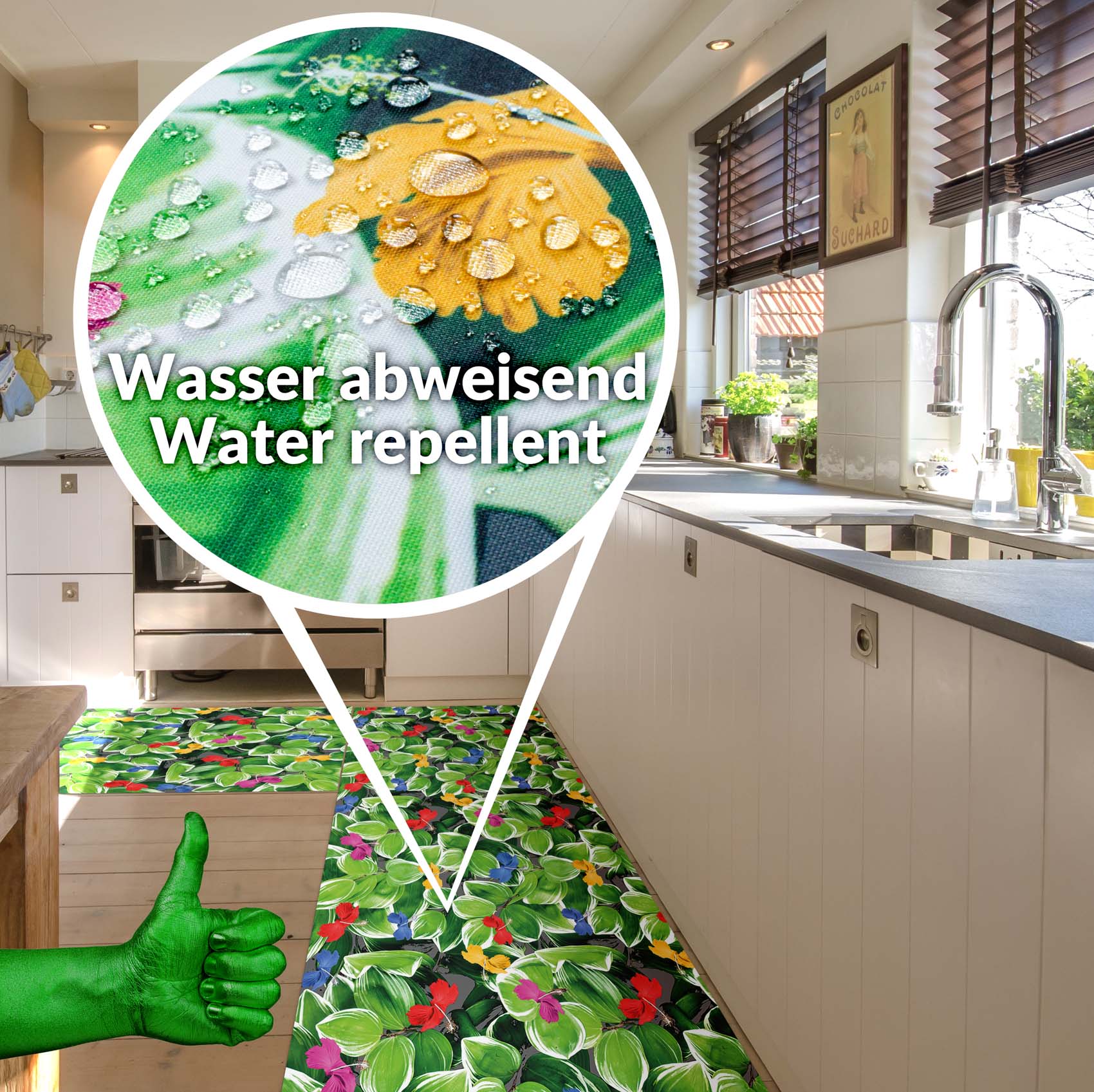 C-Users-Administrator-Desktop-2010_Mendy_MAMO-EMOMA07_17W-jpg Küchenläufer Küchenteppich Läufer Flur Teppichläufer Fliesengarten Mehrfarbig 80cm Breit