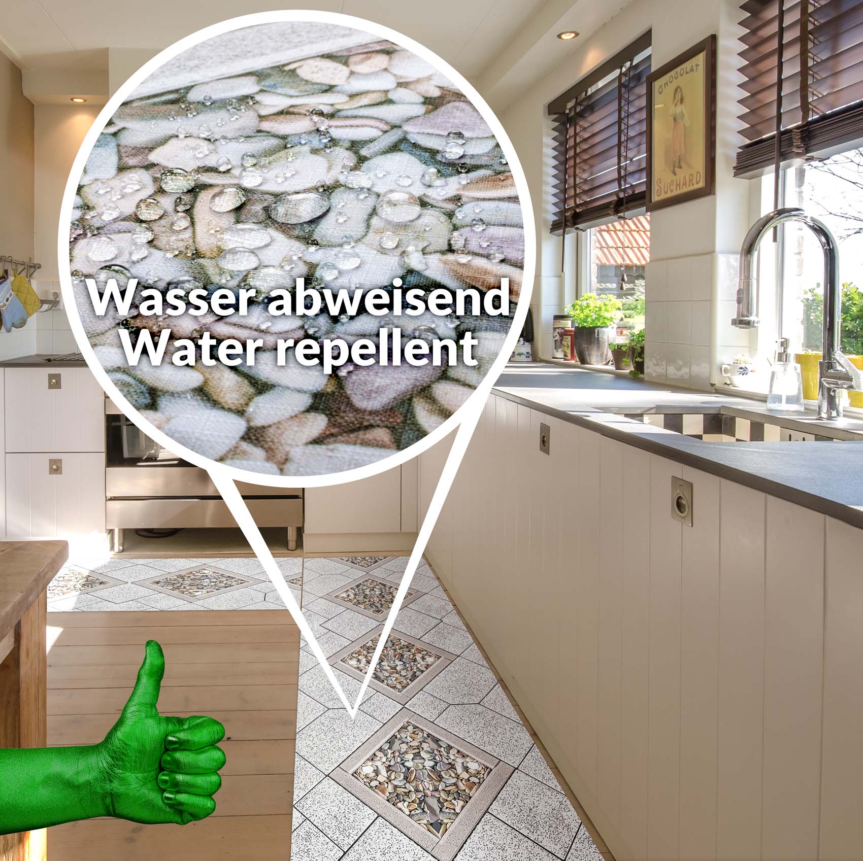 C-Users-Administrator-Desktop-2010_Mendy_MAMO-EMOMA11_17W-jpg Küchenläufer Küchenteppich Läufer Flur Teppichläufer Hundemotiv Mehrfarbig 80cm Breit