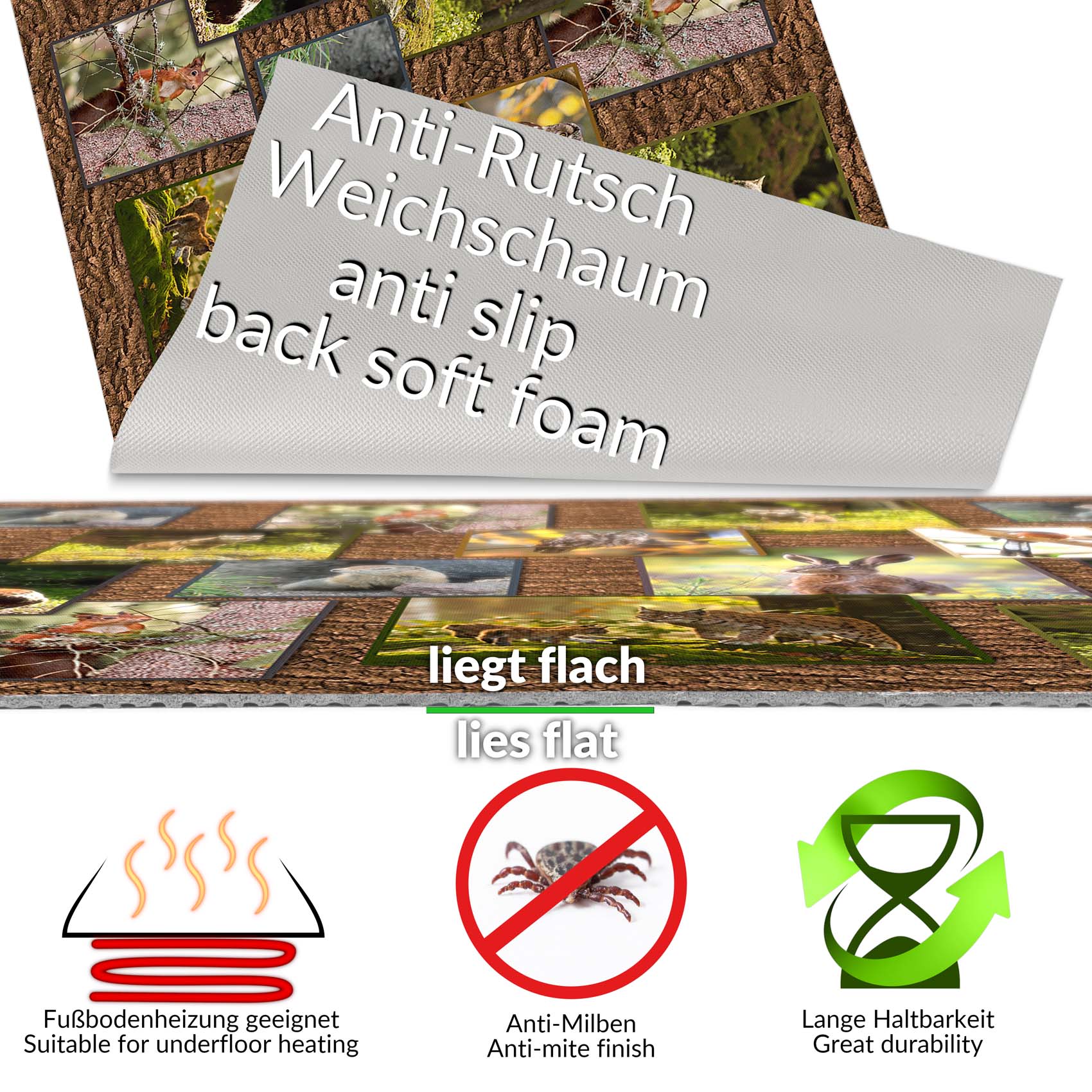 C-Users-Administrator-Desktop-2010_Mendy_MAMO-EMOMA30_50-jpg-1 Küchenläufer Küchenteppich Läufer Flur Teppichläufer Jägermotiv Mehrfarbig 80cm Breit