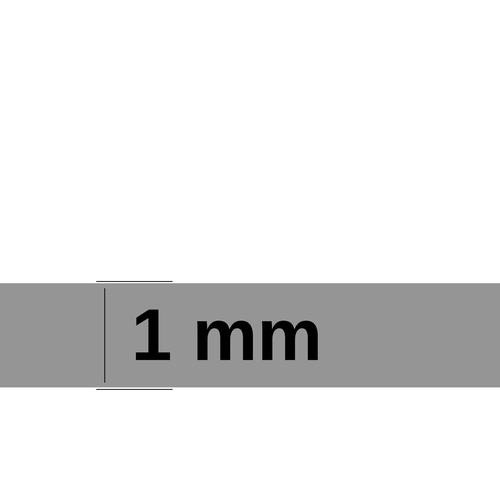 Gummimatte SBR - Glatt Schwarz 1mm
