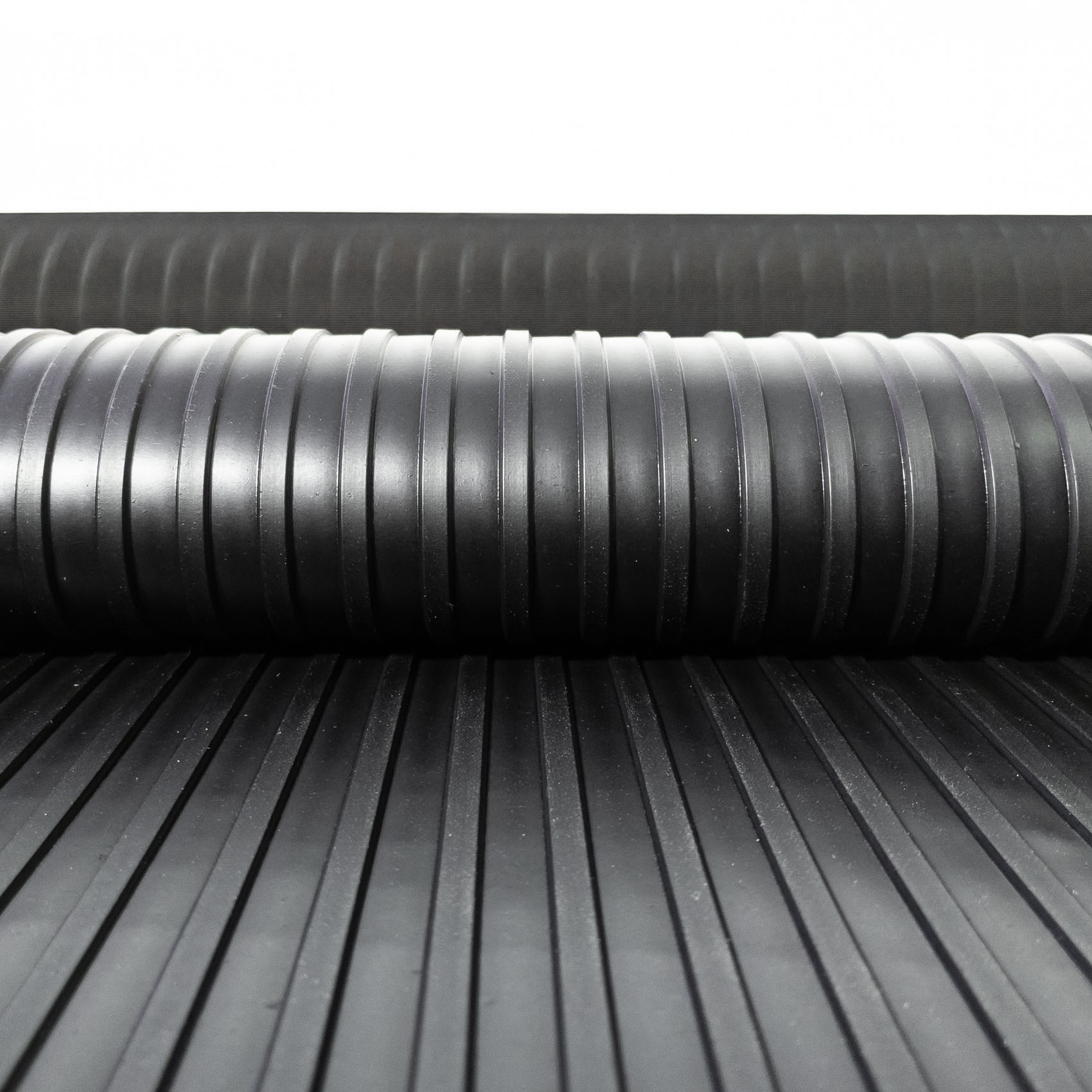 SBR Gummimatte Riefen Schwarz 3mm bodenschutz.de