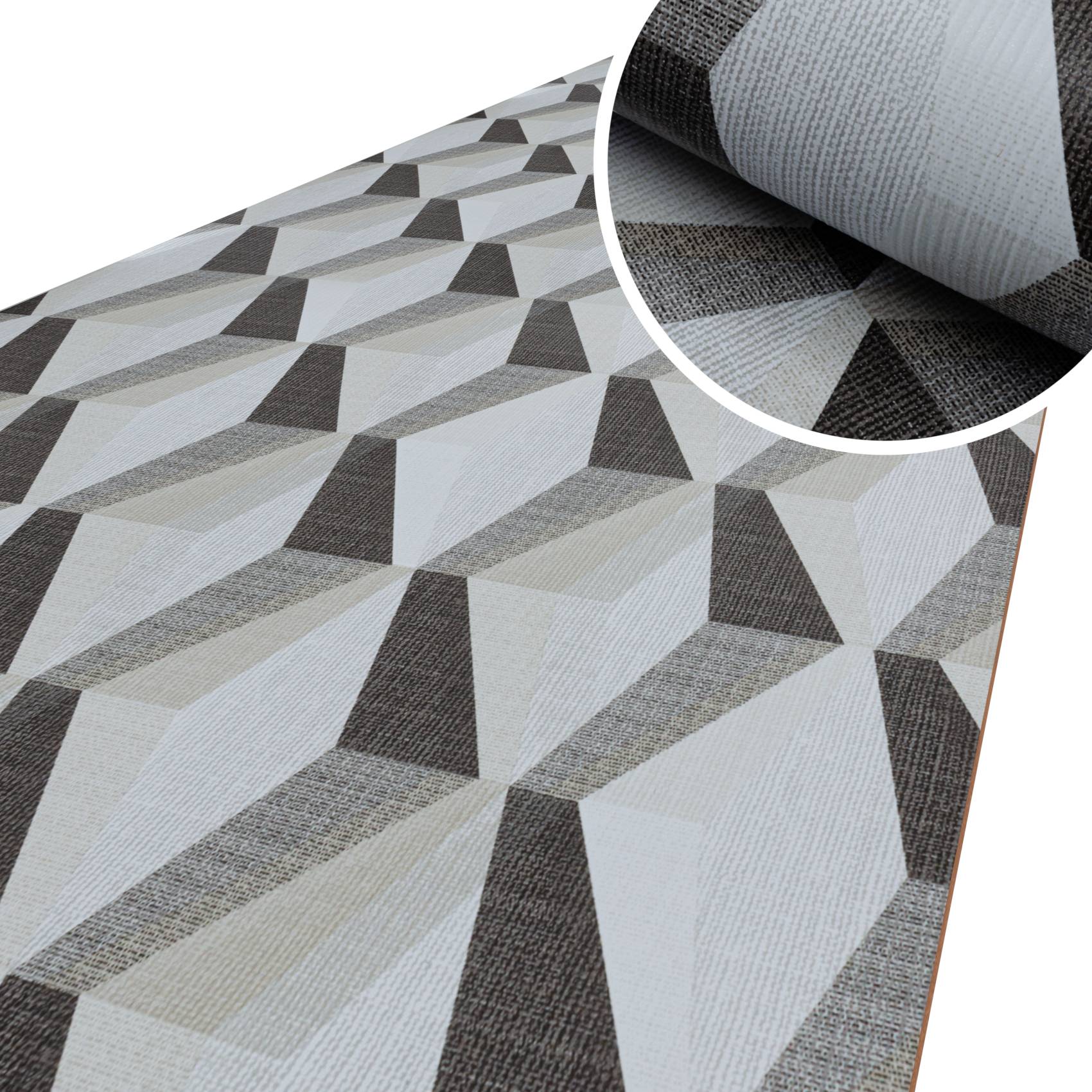 BRHF4107_10AMA Küchenläufer Flurteppich Küchenteppich Motivdruck Illusion 3D Flur Teppich Läufer rutschfest abwaschbar