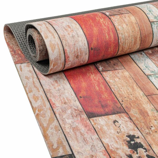 Küchenläufer Teppich Läufer Flurteppich waschbar rutschfest Holzoptik Breite 65cm – 100x65cm