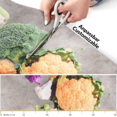 Küchenläufer Küchenteppich Läufer Flur Teppichläufer Sprinty Cavolfiore 52cm Breite