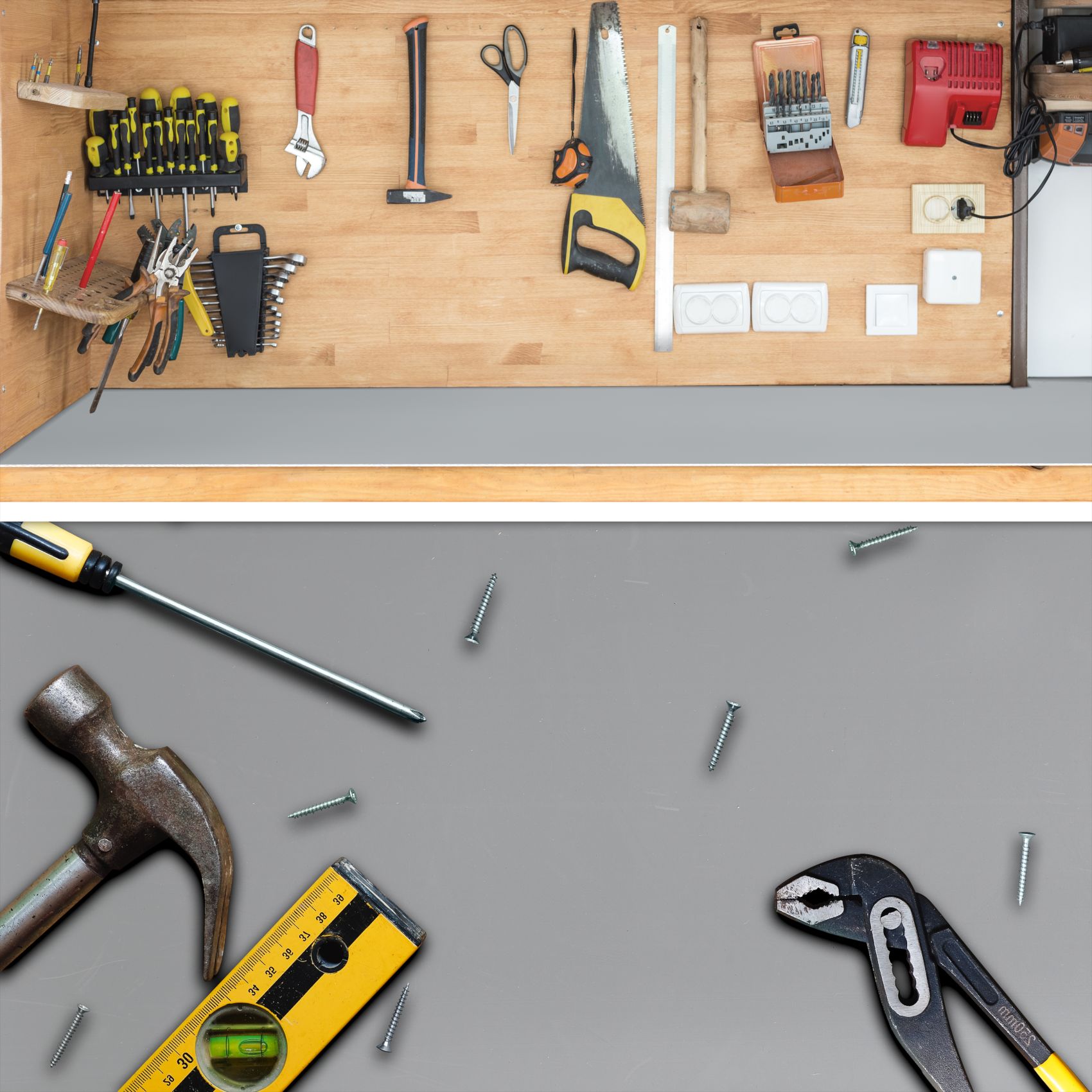 TG3GRA_40 Gummimatte Gummiläufer Glatt 3mm Grau 100cm Breit auf TPE, Geruchslos – Bodenbelag, Bodenmatte