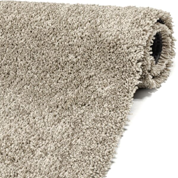 Teppich Wohnzimmer Kurzflor Teppich Getuftet Teppichboden Princess 2 Farben Breite 100cm – Grau, 100x100cm