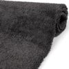 Teppich Wohnzimmer Kurzflor Teppich Getuftet Teppichboden Sweethome 3 Farben Breite 100cm – Anthrazit, 500x100cm