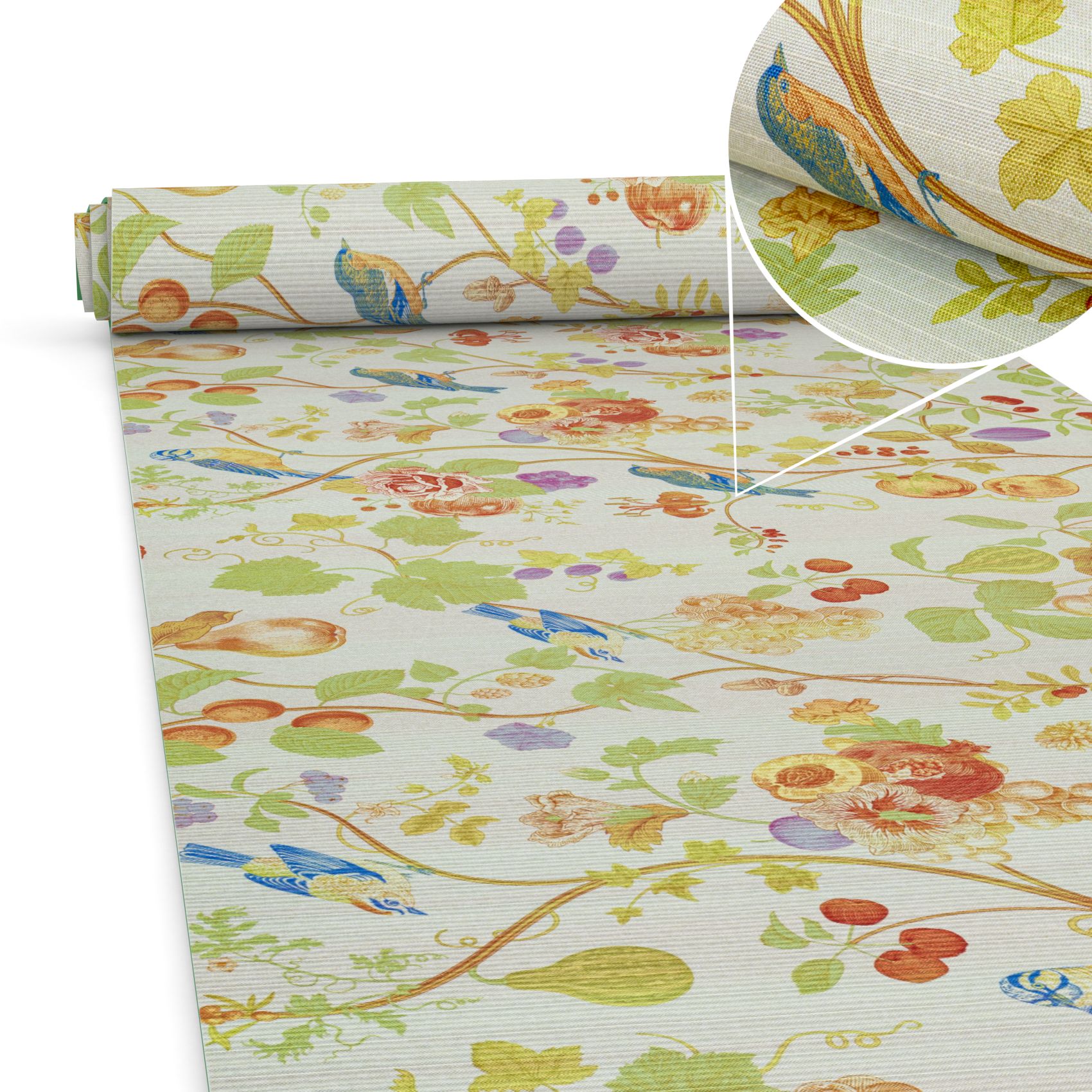 SPRINT11_11-jpg Küchenläufer waschbar Textil + PVC Küchenteppich rutschfest Sprinty Botanic Mehrfarbig 50cm Breit