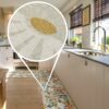 Küchenläufer waschbar Textil + PVC Küchenteppich rutschfest Sprinty Prato Mehrfarbig 50cm Breit – 100x52cm