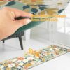 Küchenläufer waschbar Textil + PVC Küchenteppich rutschfest Sprinty Prato Mehrfarbig 50cm Breit – 100x52cm
