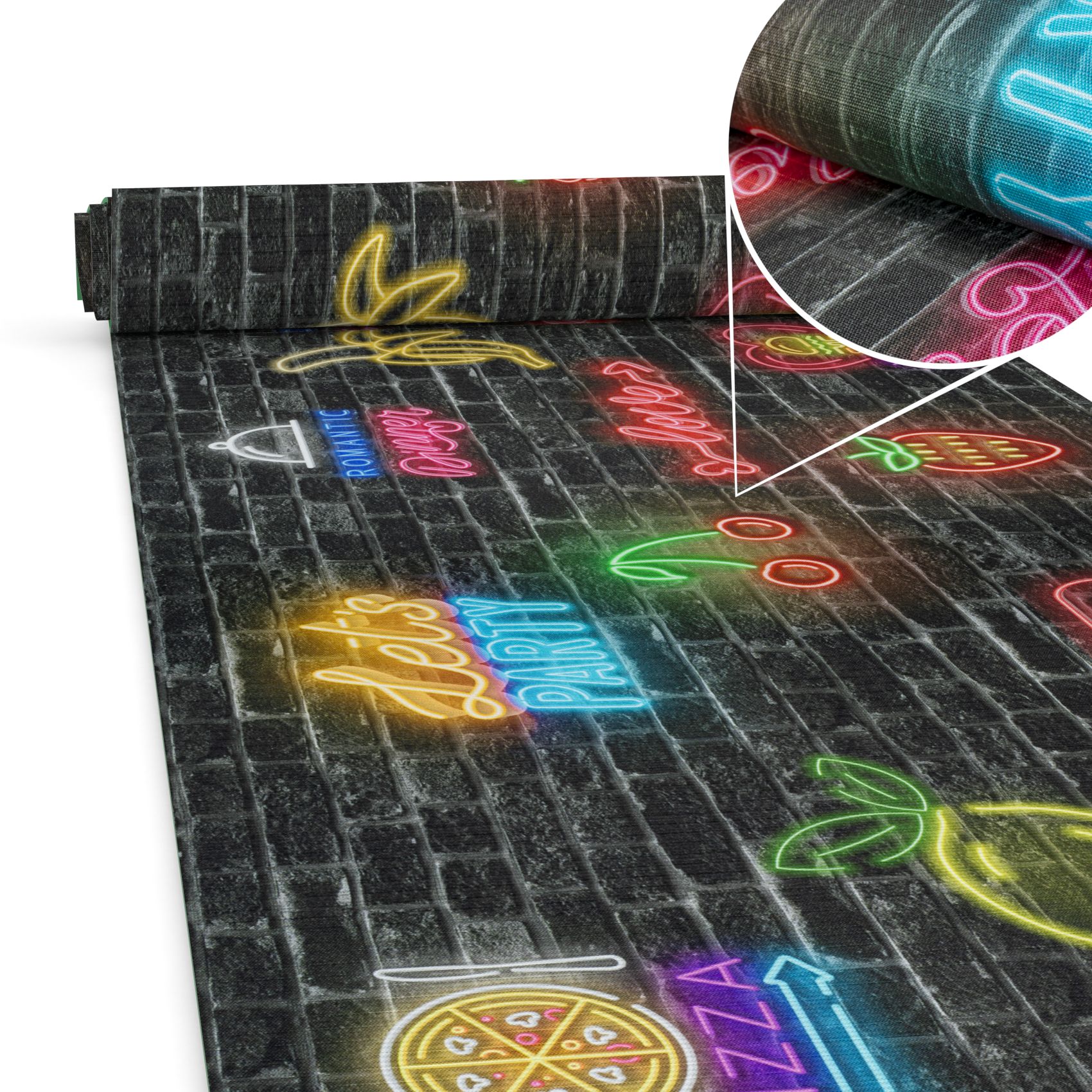 SPRINT28_11-jpg Küchenläufer Küchenteppich Läufer Flur Teppichläufer Sprinty Party Mehrfarbig 50cm Breit