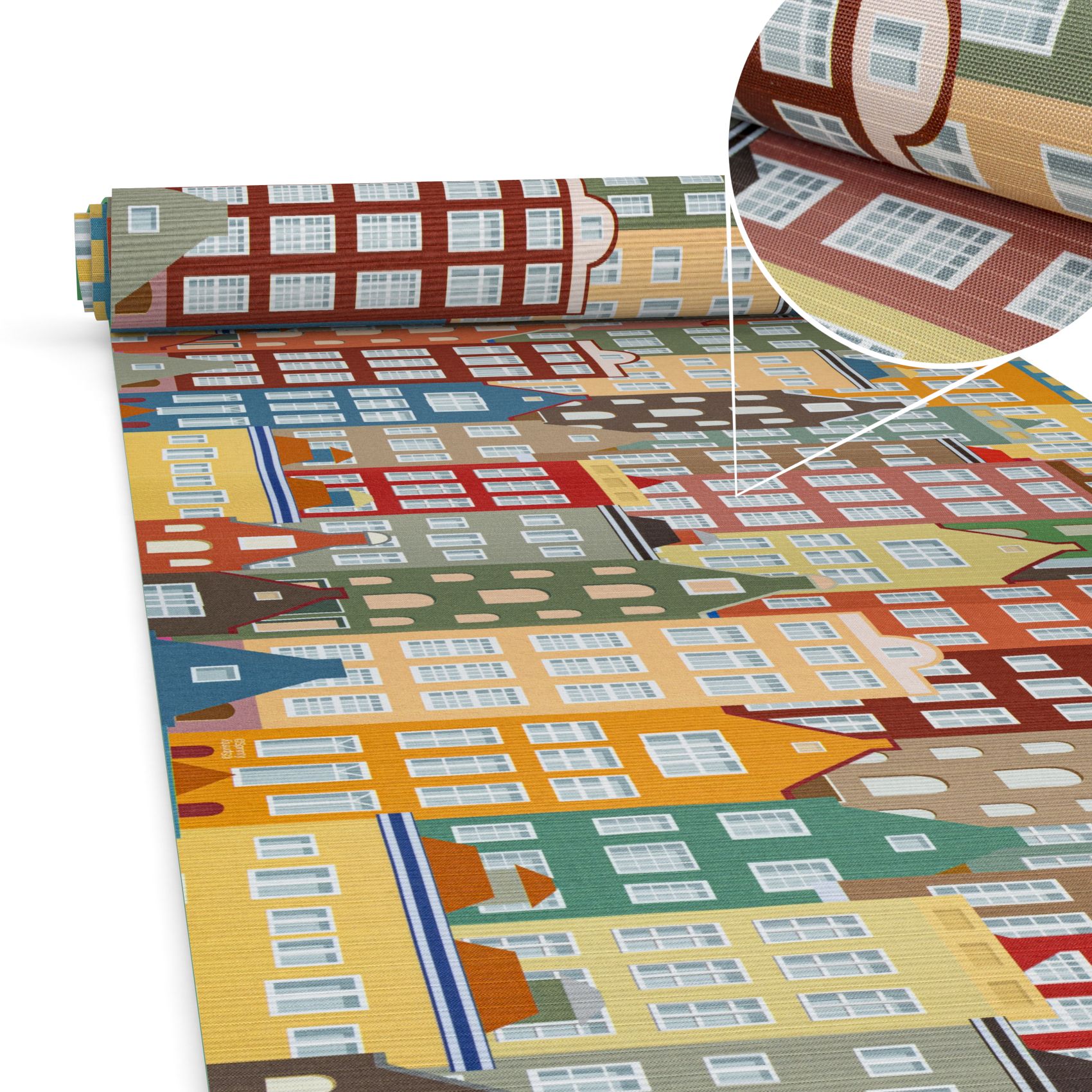 SPRINT40_11-jpg Küchenläufer Küchenteppich Läufer Flur Teppichläufer Sprinty Amsterdam Mehrfarbig 50cm Breit