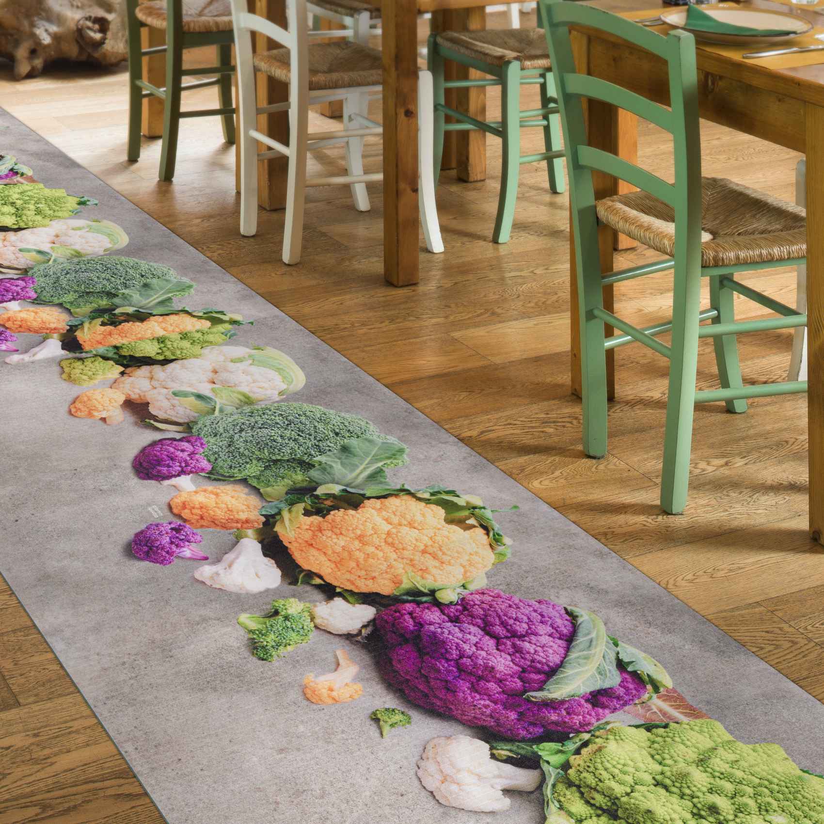 SPRINT48_19-jpg Küchenläufer Küchenteppich Läufer Flur Teppichläufer Sprinty Cavolfiore 52cm Breite