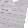 Küchenläufer waschbar Küchenteppich rutschfest Sprinty Holz Grau 52cm Breite – 100x52cm