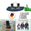 Fußmatte Schmutzfangmatte Fußabtreter POET Uni Mehrfarbig – Blau, 45x75cm