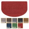 Fußmatte Schmutzfangmatte Fußabtreter POET Uni Mehrfarbig – Rot, 45x75cm