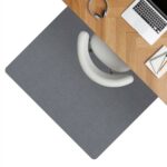 Bodenschutzmatte Bürostuhlunterlage Schreibtischstuhl Unterlage Teppich selbsthaftend NEMESIS Grau