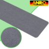 Treppenteppich Stufenmatte Treppenstufen Teppich selbsthaftend Stufenmatte Rechteckig NEMESIS Grau – 50x20cm