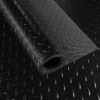 PVC Bodenbelag Meterware Antirutschmatte Vinylboden Rollenware Stärke1,5mm 100cm Breite Tränenblech Anthrazit Breite 100cm – 100x100cm
