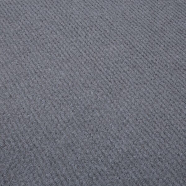 Antirutschmatte Bodenmatte selbsthaftend Teppich Bodenbelag in Meterware Grau Nemesis – 100x100cm
