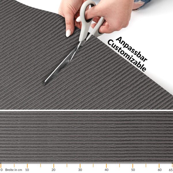 Weichschaummatte Badematte Weichschaum Bad 2 Breiten Classic Uni Einfarbig Meterware