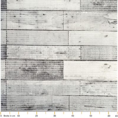 Weichschaummatte Bad Weichschaum Badematte Grau Holz Breite 65cm Meterware