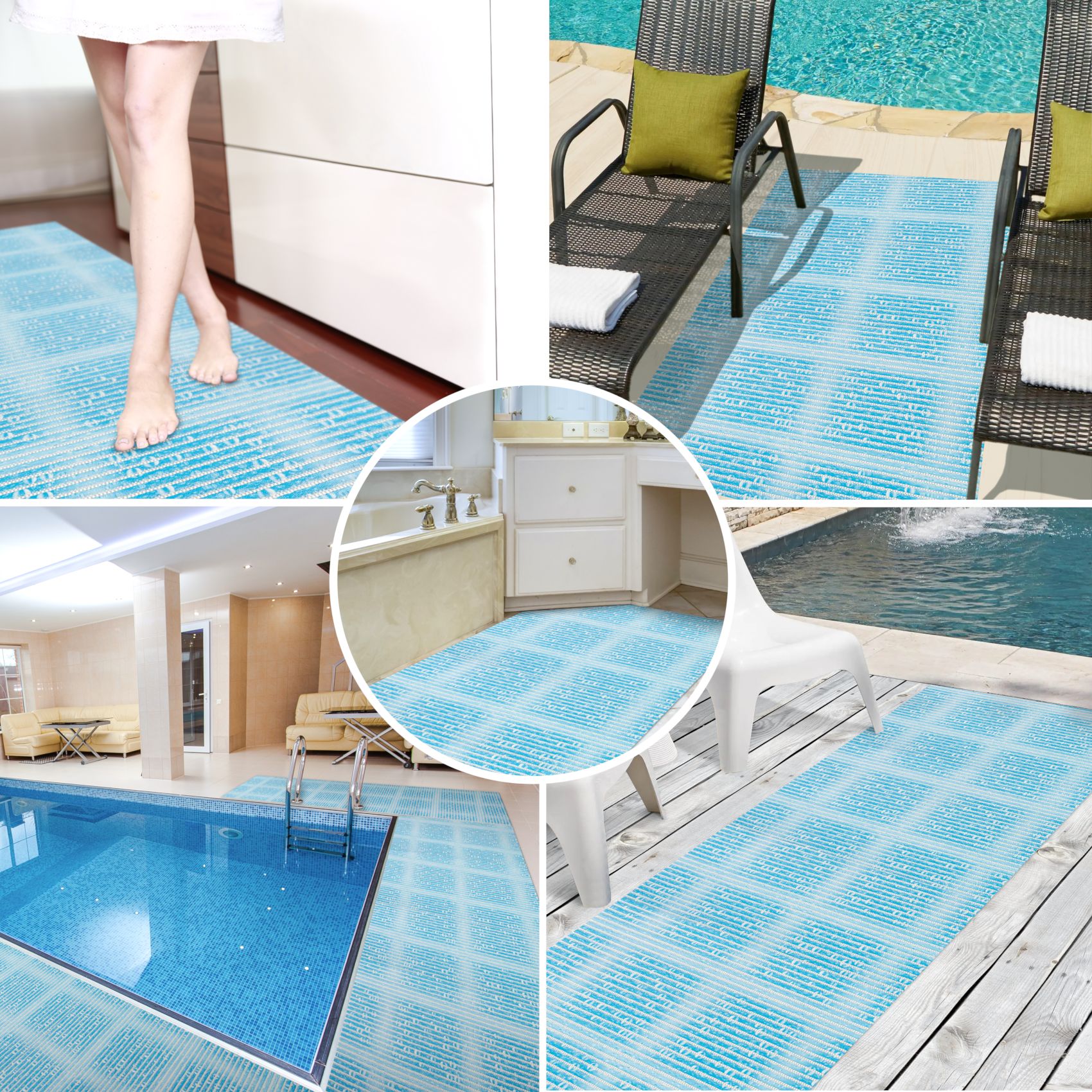 BM34-065_30 Weichschaummatte Bad Weichschaum Badematte Therme 65cm Breite Meterware