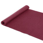 Weichschaummatte Bad Weichschaum Badematte Rot Bordeauxrot Uni Breite 65cm Meterware