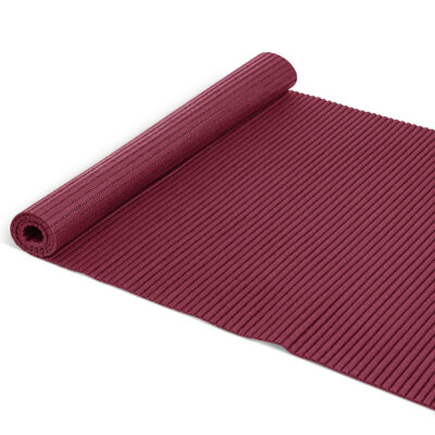 Weichschaummatte Bad Weichschaum Badematte Rot Bordeauxrot Uni Breite 65cm Meterware