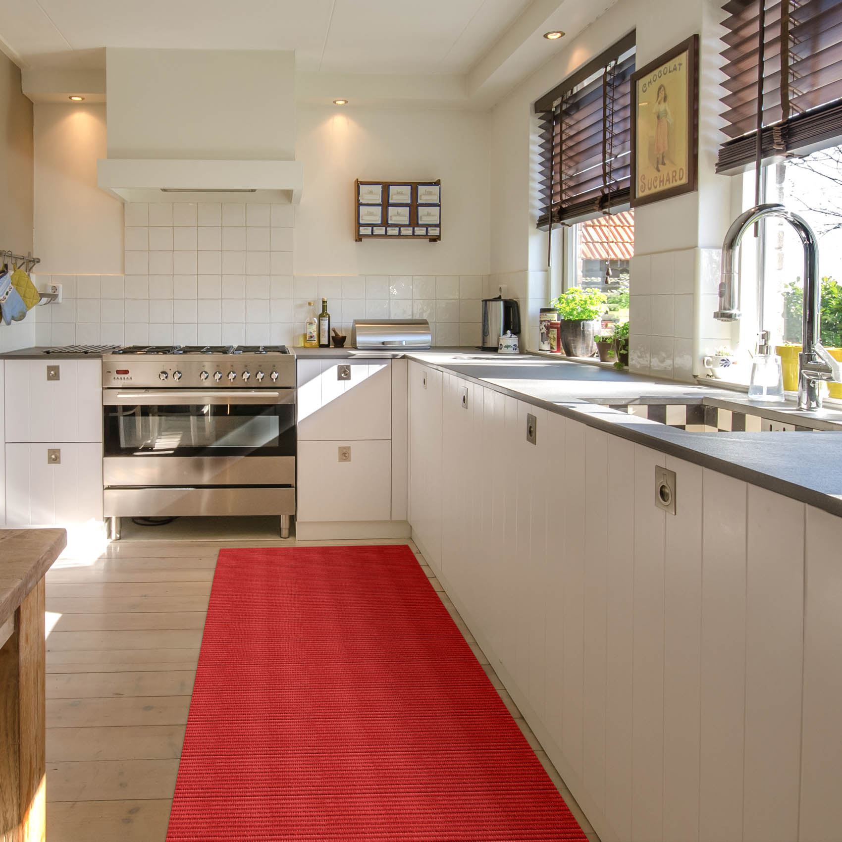 DM002C_17-jpg Weichschaummatte Bad Weichschaum Badematte Rot Uni Breite 65cm Meterware