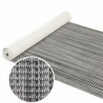 Weichschaummatte Bad Weichschaum Badematte Leinenoptik Schwarz Breite 65cm Meterware