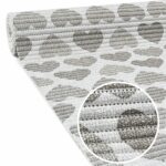 Weichschaummatte Bad Weichschaum Badematte Grau Herz  65cm Breite Meterware