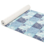 Weichschaummatte Bad Weichschaum Badematte Maritim Blau Breite 65cm Meterware